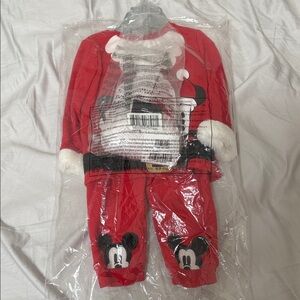 Disney 3 pieces set Red Mickey Mouse Set size 12-18